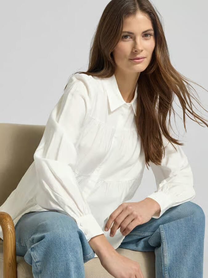 Y.A.S Witte Yaspala Blouse Bestverkopende Damesoverhemd White Dames - Foto 6