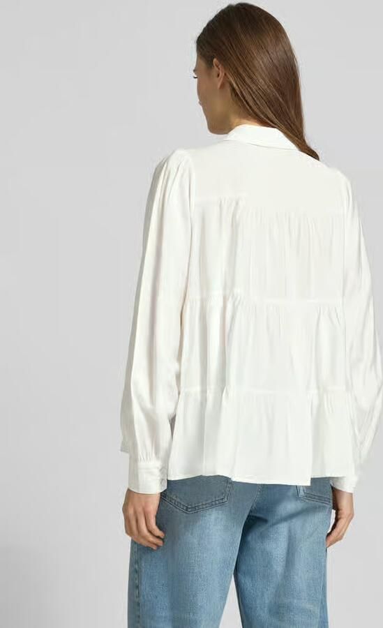 Y.A.S Witte Yaspala Blouse Bestverkopende Damesoverhemd White Dames - Foto 8