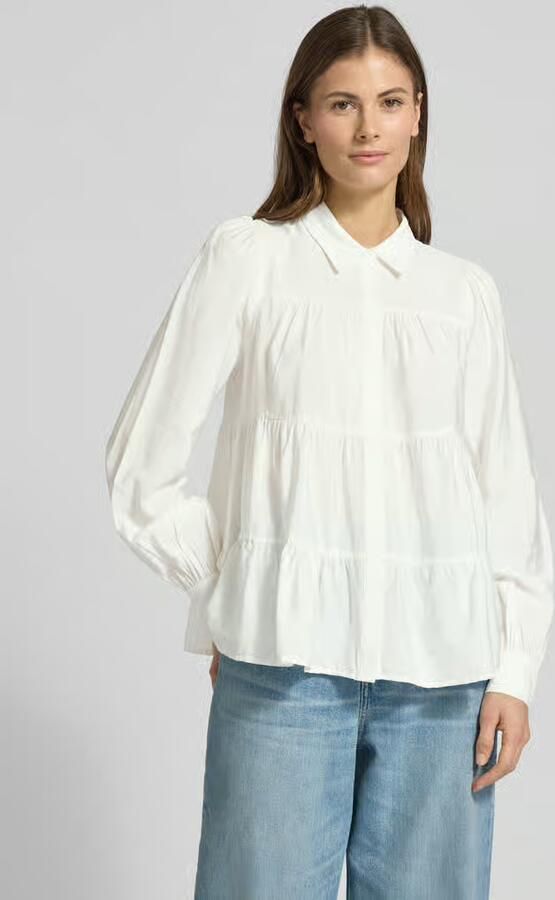Y.A.S Witte Yaspala Blouse Bestverkopende Damesoverhemd White Dames - Foto 5