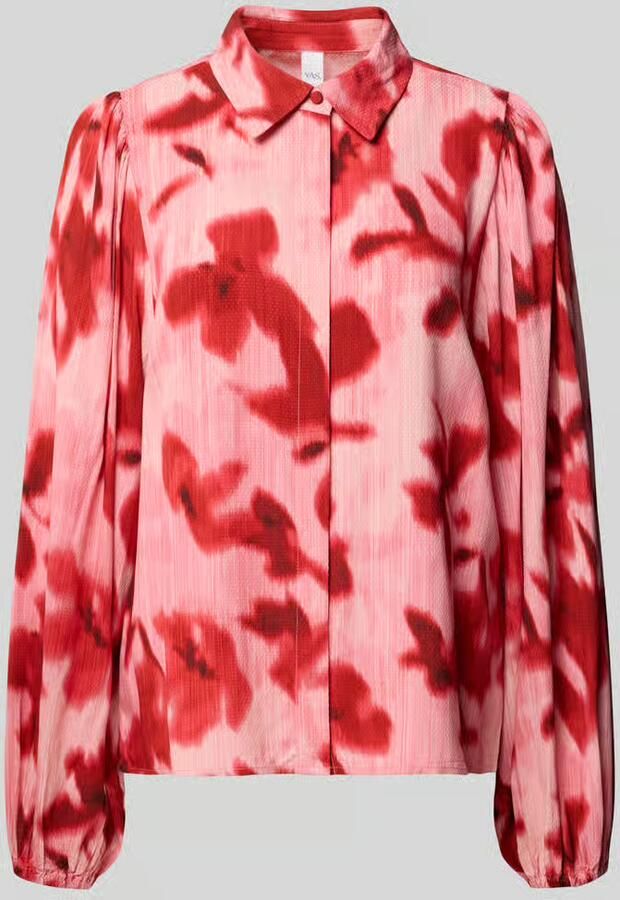 YAS regular fit overhemdblouse van zuivere viscose model 'Asina' - Foto 4