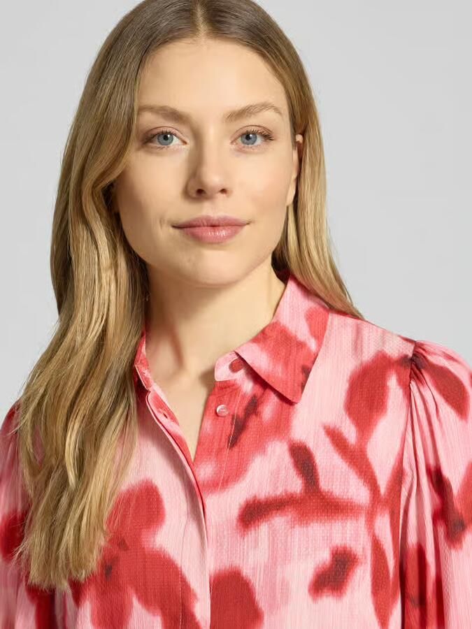 YAS regular fit overhemdblouse van zuivere viscose model 'Asina' - Foto 3