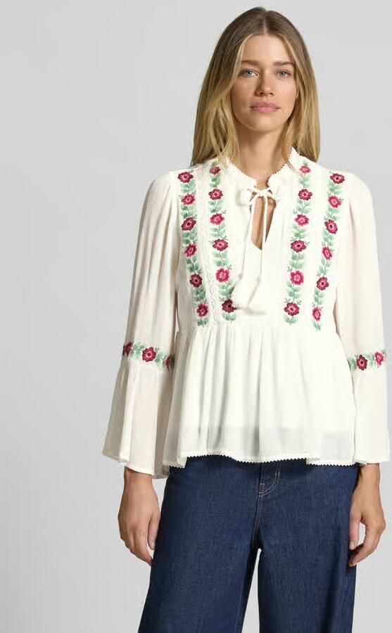 YAS regular fit tuniekblouse van viscose - Foto 3