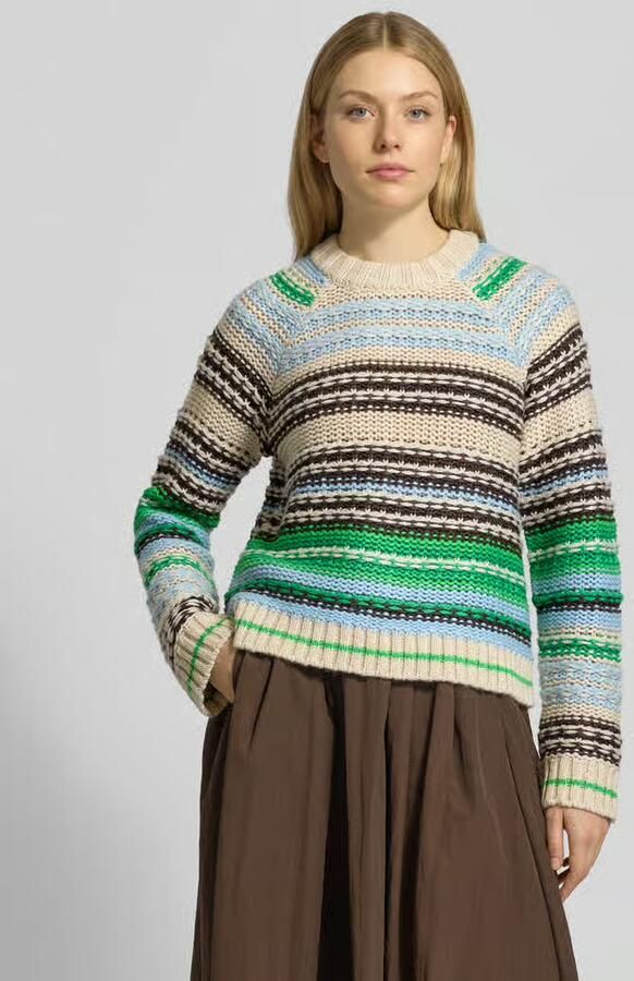 YAS Relaxed fit gebreide pullover met wol model 'BIBI' - Foto 2