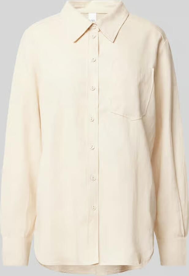 Y.A.S. Dames Blouses Yasflaxy Ls Linen Shirt Noos Wit - Foto 6