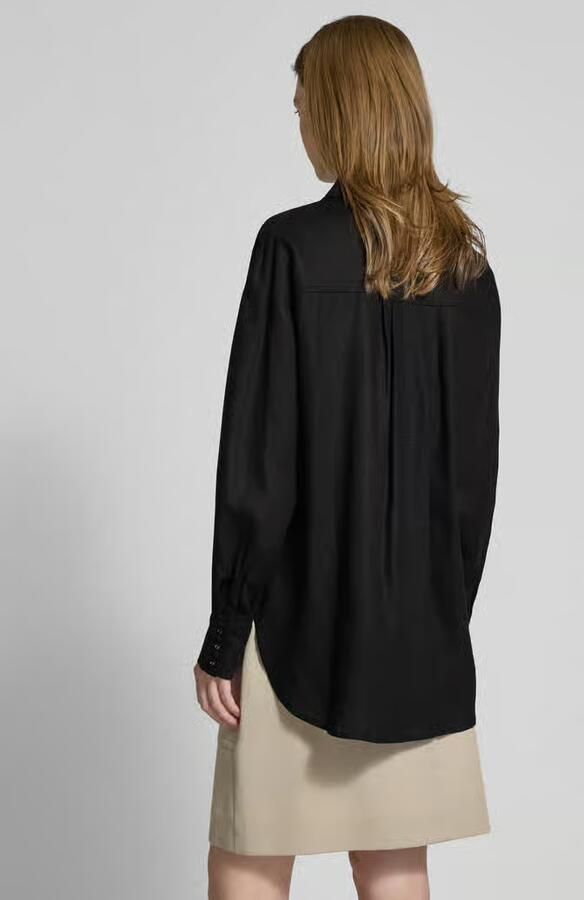 YAS Relaxed fit linnen blouse model 'FLAXY'
