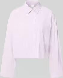 YAS relaxed fit overhemdblouse van zuivere katoen model 'Lee'