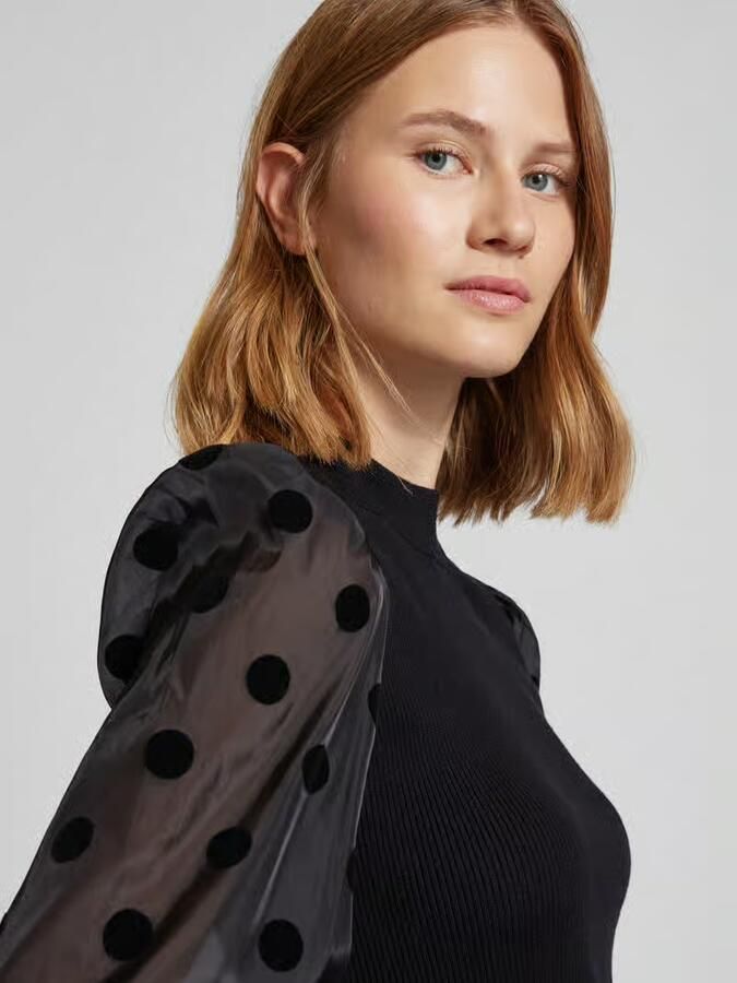 Y.A.S Trui met ronde hals YASDOTME LS KNIT PULLOVER S. NOOS - Foto 12