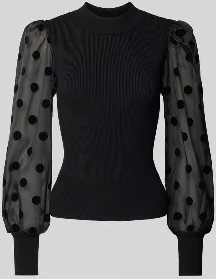 Y.A.S Trui met ronde hals YASDOTME LS KNIT PULLOVER S. NOOS - Foto 2