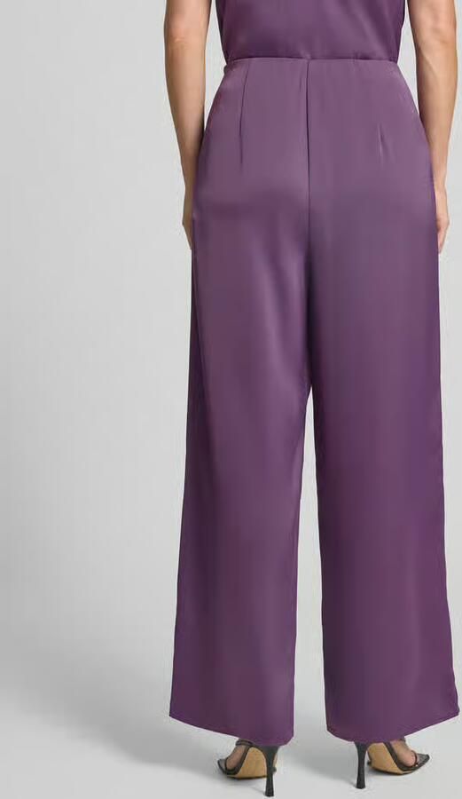 YAS Stoffen broek van satijn met steekzakken model 'PELLA' - Foto 3