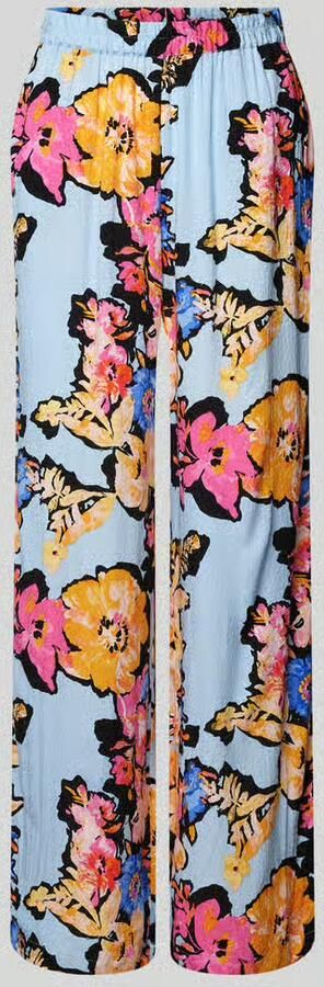 YAS Stoffen broek van viscose met bloemenmotief model 'SINNA' - Foto 2