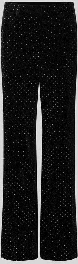 YAS straight fit broek van velours model 'HELLA' - Foto 3