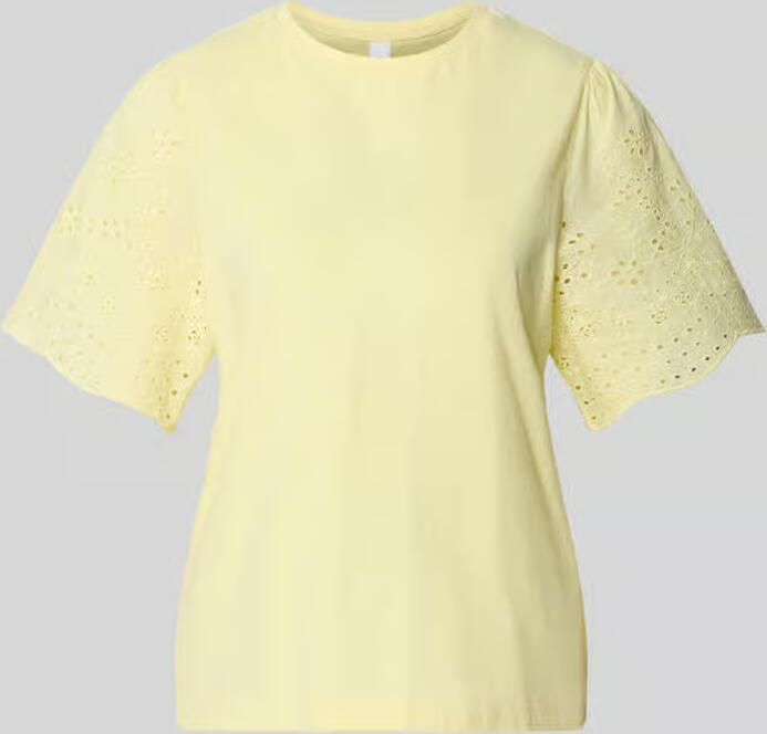 YAS T-shirt met opengewerkte borduursels model 'LEX' - Foto 2