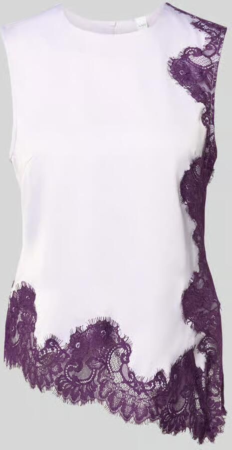 YAS Top met kant model 'PELLA'