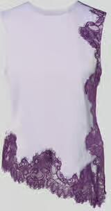 YAS Top met kant model 'PELLA'