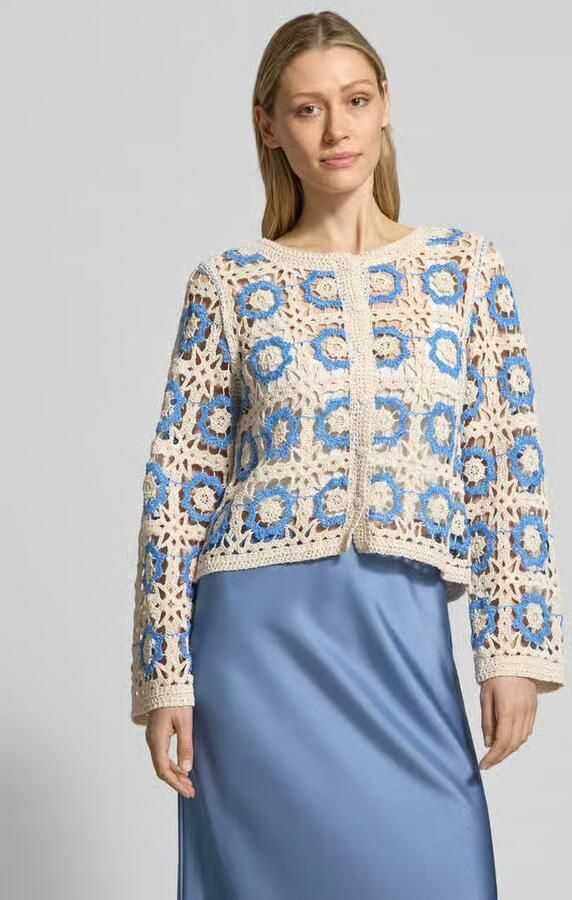 YAS Vest in gehaakte look model ' CITOVA' - Foto 4