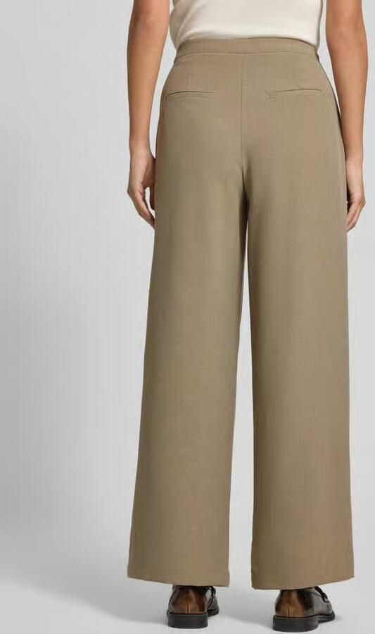 YAS Wide fit broek met riem Model 'CASO' - Foto 3