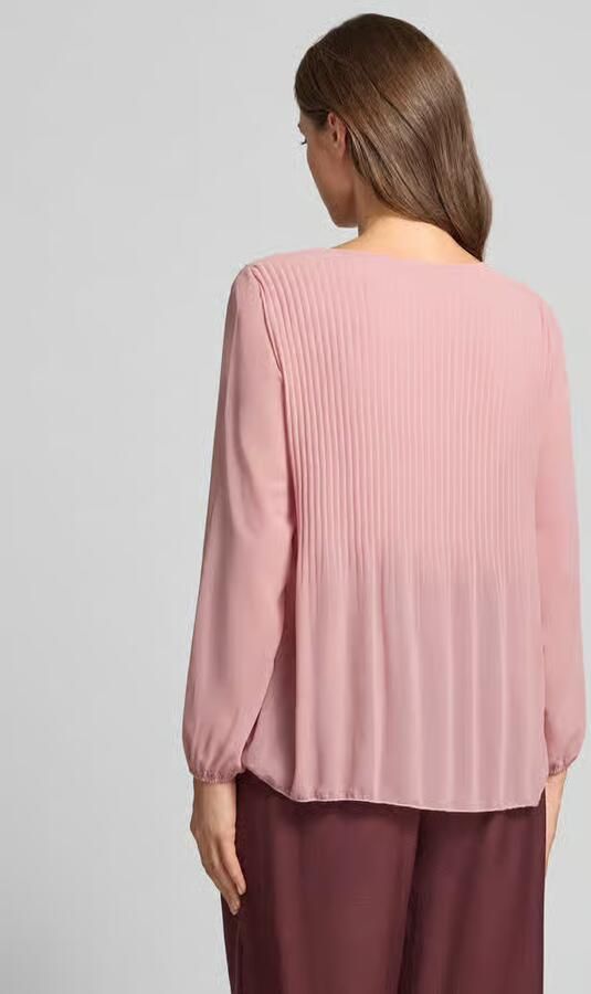 ZABAIONE blouse met lange mouwen van viscosemix model 'EVA' - Foto 2