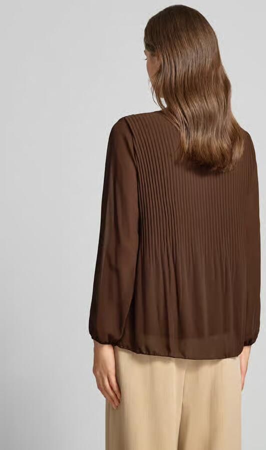 ZABAIONE blouse met lange mouwen van viscosemix model 'EVA' - Foto 3