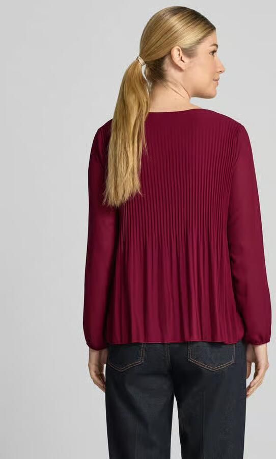 ZABAIONE blouse met lange mouwen van viscosemix model 'EVA' - Foto 3