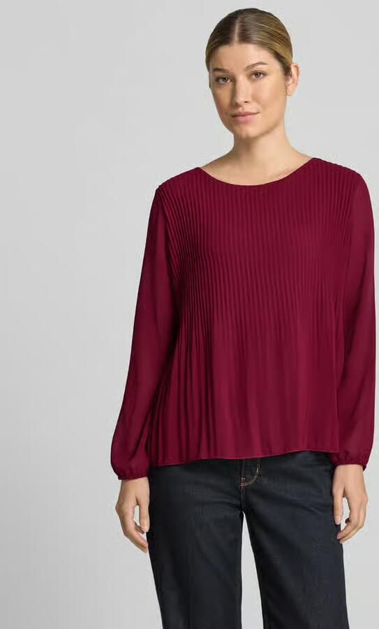 ZABAIONE blouse met lange mouwen van viscosemix model 'EVA' - Foto 2