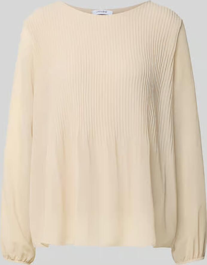 ZABAIONE Blouse met plissévouwen model 'Ev44a'