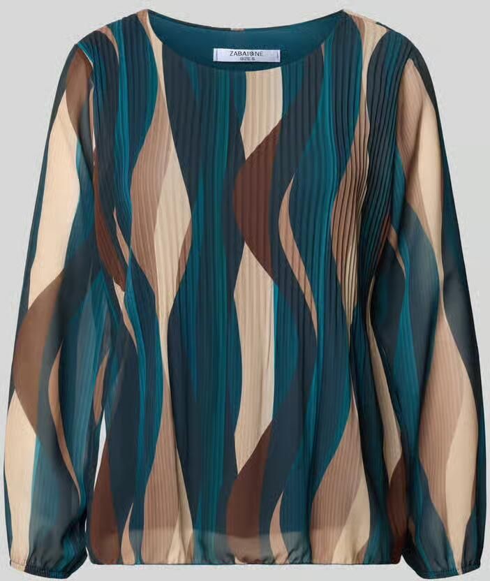 ZABAIONE Blouse met plissévouwen model 'Re44ynaa'