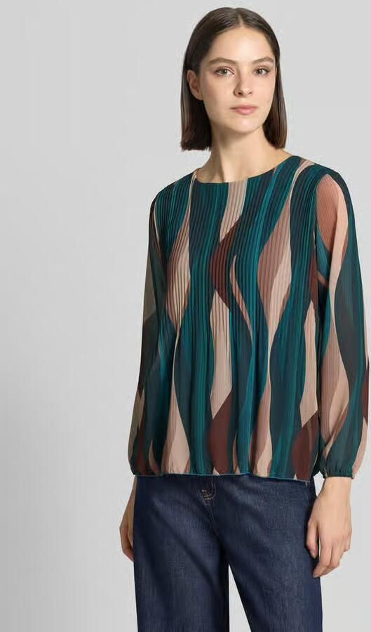 ZABAIONE Blouse met plissévouwen model 'Re44ynaa' - Foto 3