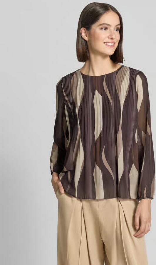ZABAIONE Blouse met plissévouwen model 'Re44ynaa' - Foto 3