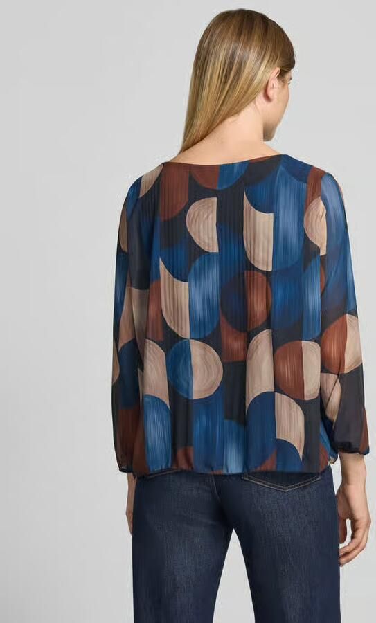 ZABAIONE Blouse-shirt in allover-look model 'Mi44rina' - Foto 3