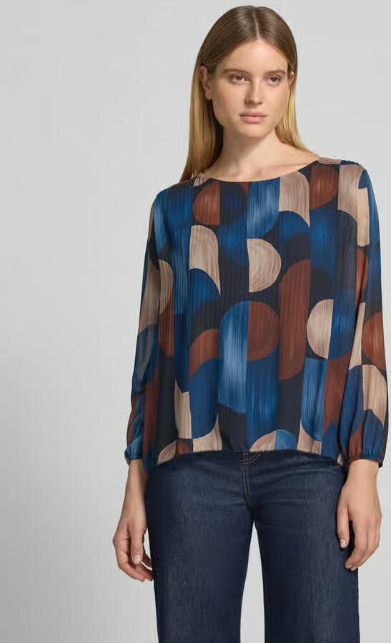 ZABAIONE Blouse-shirt in allover-look model 'Mi44rina' - Foto 2