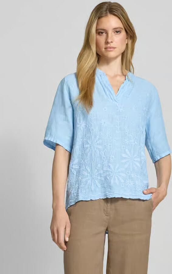 ZABAIONE Blouseshirt met V-hals - Foto 2