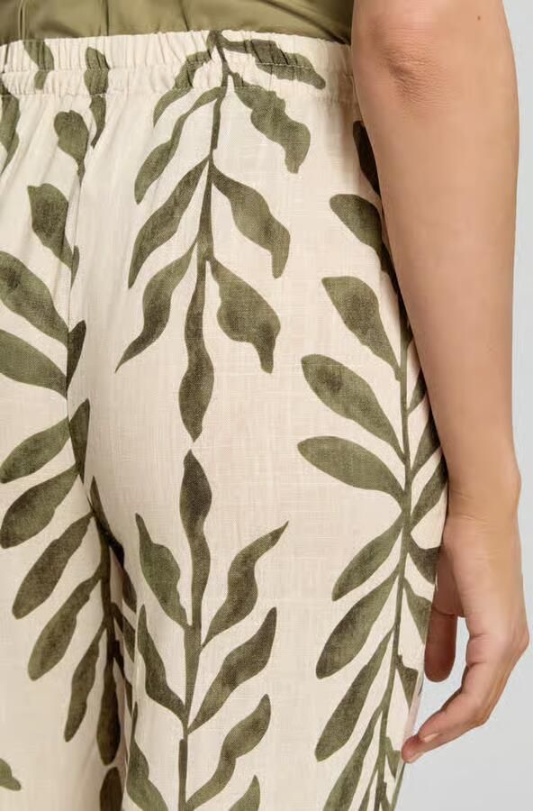 ZABAIONE Broek van mix van viscose en linnen model 'Ca44talina' - Foto 2