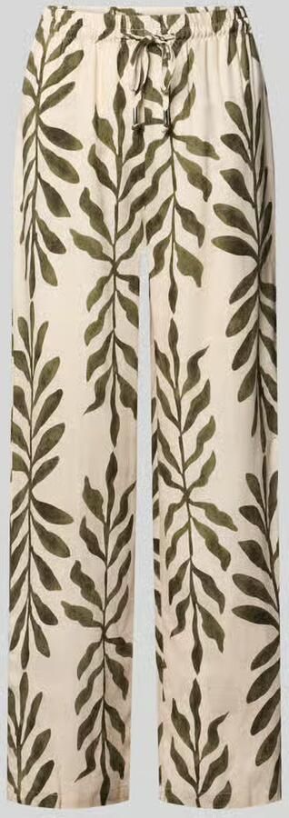 ZABAIONE Broek van mix van viscose en linnen model 'Ca44talina' - Foto 4