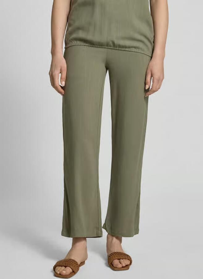 ZABAIONE Broek van mix van viscose en linnen model 'Ca44talina' - Foto 3