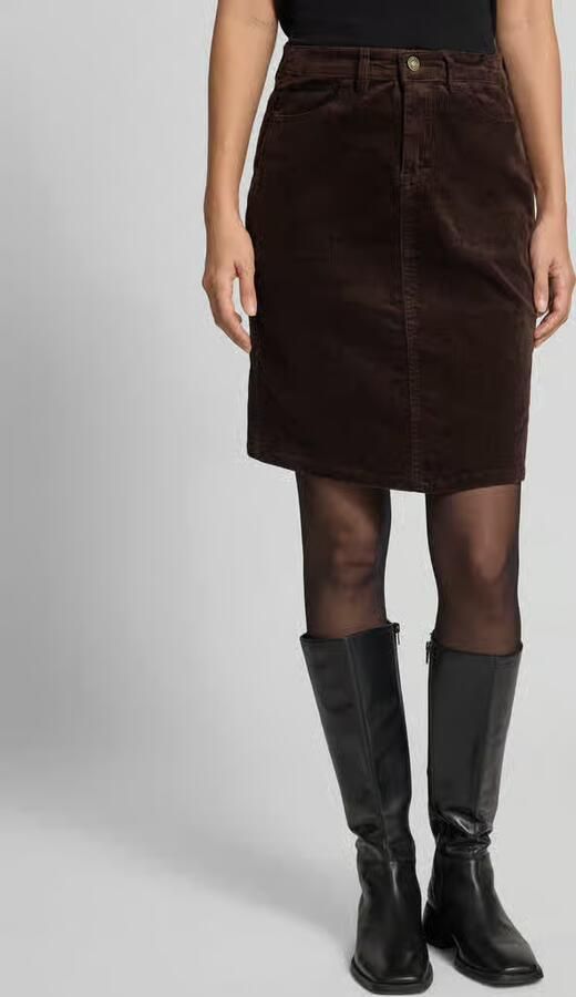 ZABAIONE Corduroy rok met achterzakken model 'Gi44anna' - Foto 3