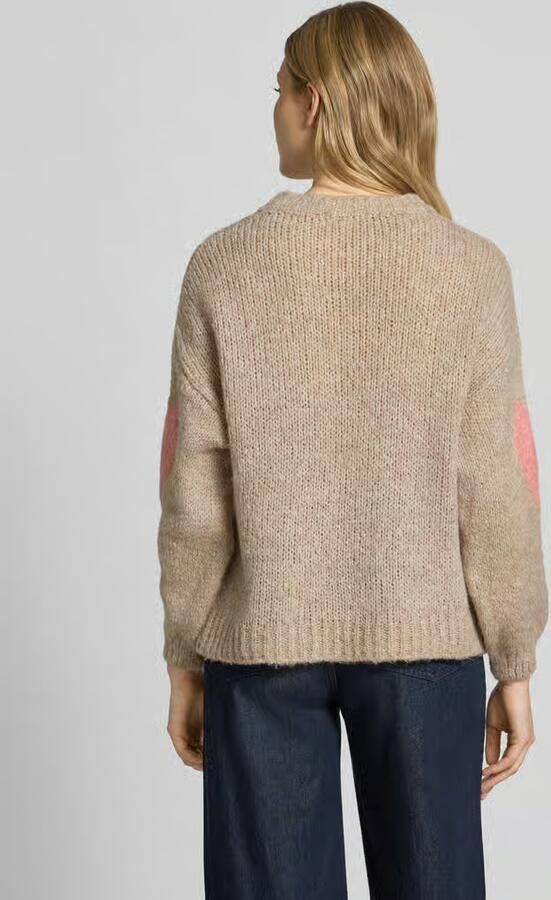 ZABAIONE Gebreide pullover met ronde hals model 'Bo44nita'