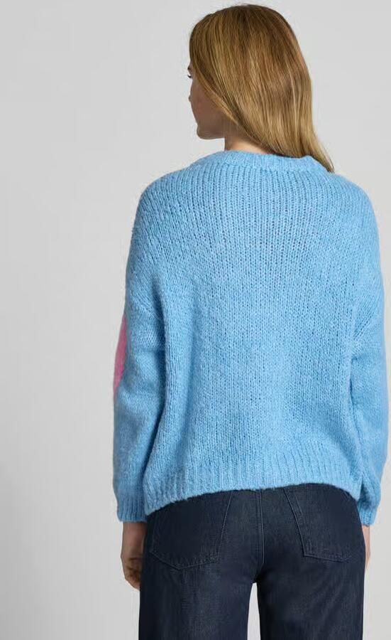ZABAIONE Gebreide pullover met ronde hals model 'Bo44nita'