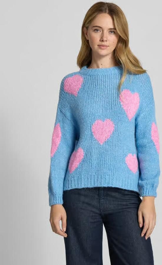 ZABAIONE Gebreide pullover met ronde hals model 'Bo44nita' - Foto 2