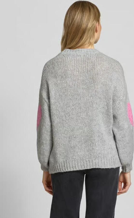 ZABAIONE Gebreide pullover met ronde hals model 'Bo44nita'