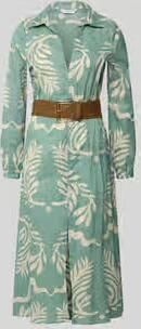 ZABAIONE Hemdblousejurk met knoopsluiting model 'ma44rine'