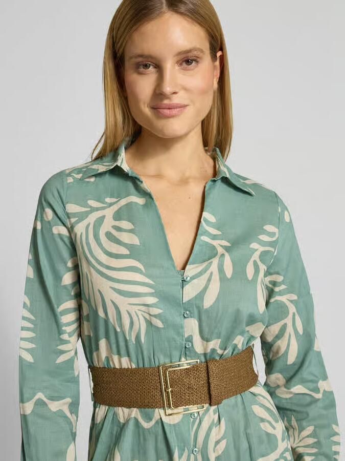 ZABAIONE Hemdblousejurk met knoopsluiting model 'ma44rine'