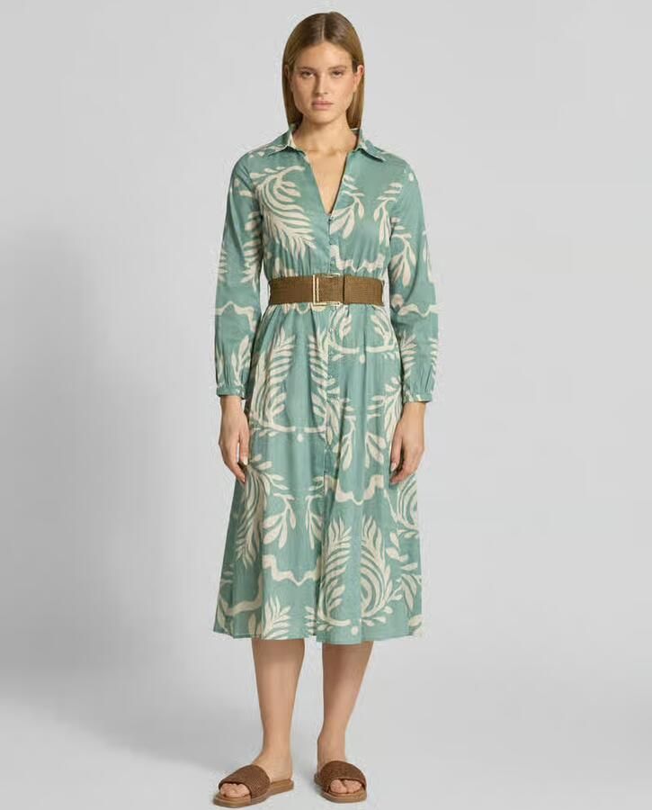 ZABAIONE Hemdblousejurk met knoopsluiting model 'ma44rine' - Foto 2