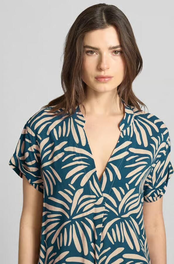 ZABAIONE Jurk van pure viscose model 'Mary'