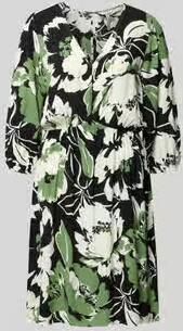 ZABAIONE Knie-lange jurk van viscose in all-over look model 'Fe44li'
