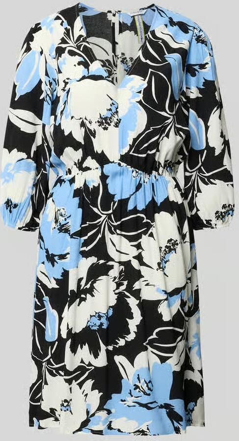 ZABAIONE Knie-lange jurk van viscose in all-over look model 'Fe44li'