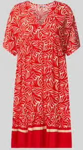 ZABAIONE Knie-lange jurk van viscose model 'Me44la'