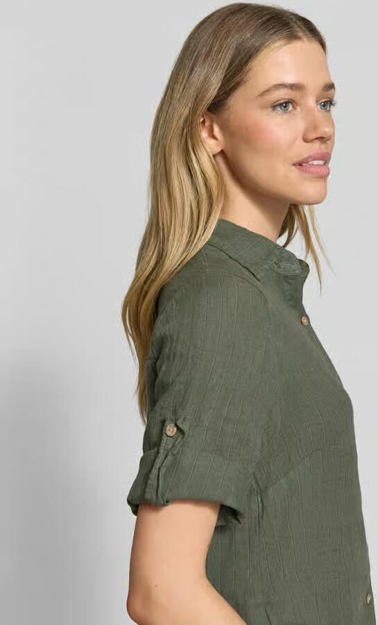 ZABAIONE Linnen blouse met 1 2-mouwen model 'Si44laa'
