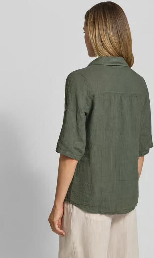 ZABAIONE Linnen blouse met 1 2-mouwen model 'Si44laa' - Foto 3