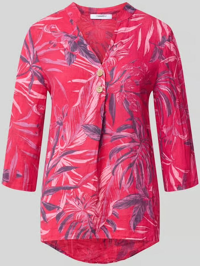 ZABAIONE linnen blouse van puur Linnen model 'Rikee'