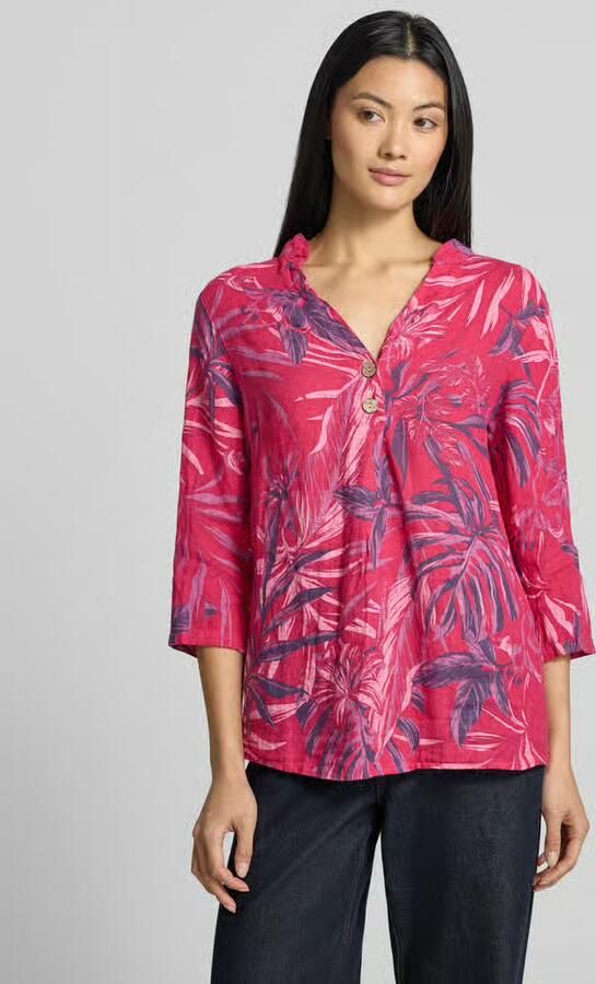 ZABAIONE linnen blouse van puur Linnen model 'Rikee' - Foto 3